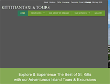 Tablet Screenshot of kittitiantaxiandtours.com